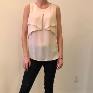 Layered Cream Top